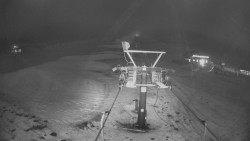 Dolní část sjezdovky Skiareálu Ramzová