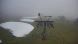 Dolní část sjezdovky Skiareálu Ramzová