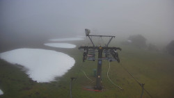 Dolní část sjezdovky Skiareálu Ramzová