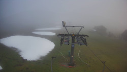 Dolní část sjezdovky Skiareálu Ramzová