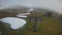 Dolní část sjezdovky Skiareálu Ramzová