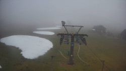 Dolní část sjezdovky Skiareálu Ramzová