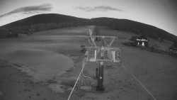 Dolní část sjezdovky Skiareálu Ramzová