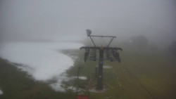 Dolní část sjezdovky Skiareálu Ramzová