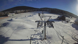 Dolní část sjezdovky Skiareálu Ramzová