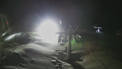 Dolní část sjezdovky Skiareálu Ramzová