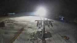 Dolní část sjezdovky Skiareálu Ramzová