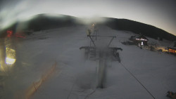 Dolní část sjezdovky Skiareálu Ramzová