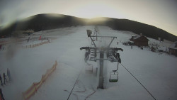 Dolní část sjezdovky Skiareálu Ramzová