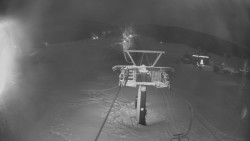 Dolní část sjezdovky Skiareálu Ramzová