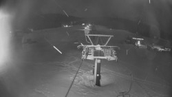 Dolní část sjezdovky Skiareálu Ramzová