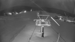 Dolní část sjezdovky Skiareálu Ramzová