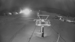 Dolní část sjezdovky Skiareálu Ramzová