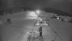 Dolní část sjezdovky Skiareálu Ramzová