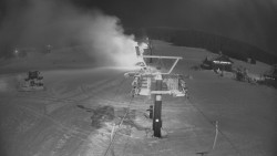 Dolní část sjezdovky Skiareálu Ramzová