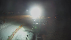 Dolní část sjezdovky Skiareálu Ramzová