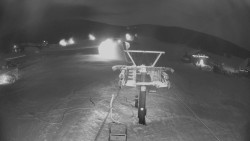 Dolní část sjezdovky Skiareálu Ramzová