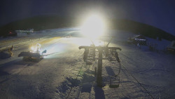 Dolní část sjezdovky Skiareálu Ramzová