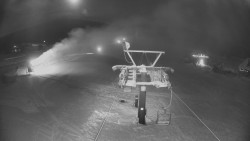 Dolní část sjezdovky Skiareálu Ramzová