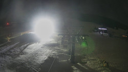 Dolní část sjezdovky Skiareálu Ramzová