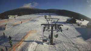 Horské atrakce Ramzová - Dolní část sjezdovky Skiareálu Ramzová - 8.1.2026 v 14:00 Horské atrakce Ramzová - Dolní část sjezdovky Skiareálu Ramzová - 8.1.2026 v 14:00