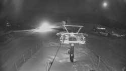 Dolní část sjezdovky Skiareálu Ramzová