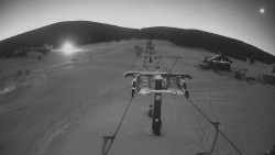 Dolní část sjezdovky Skiareálu Ramzová