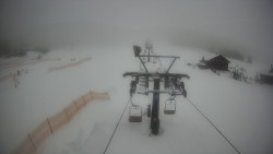 Dolní část sjezdovky Skiareálu Ramzová