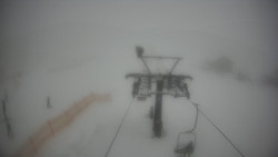 Dolní část sjezdovky Skiareálu Ramzová