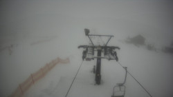 Dolní část sjezdovky Skiareálu Ramzová