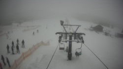 Dolní část sjezdovky Skiareálu Ramzová