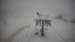 Dolní část sjezdovky Skiareálu Ramzová