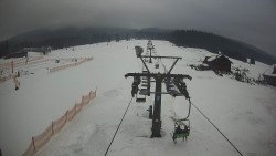 Dolní část sjezdovky Skiareálu Ramzová