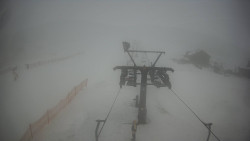 Dolní část sjezdovky Skiareálu Ramzová