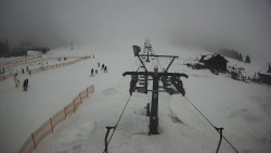 Dolní část sjezdovky Skiareálu Ramzová