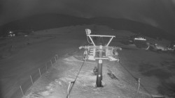 Dolní část sjezdovky Skiareálu Ramzová