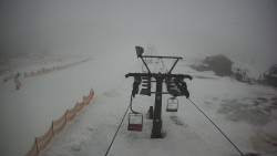 Dolní část sjezdovky Skiareálu Ramzová