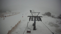 Dolní část sjezdovky Skiareálu Ramzová