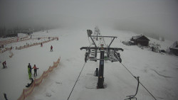 Dolní část sjezdovky Skiareálu Ramzová