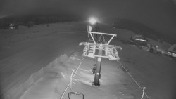 Dolní část sjezdovky Skiareálu Ramzová