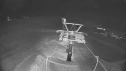 Dolní část sjezdovky Skiareálu Ramzová