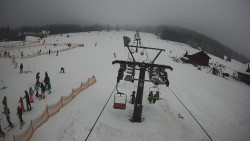 Dolní část sjezdovky Skiareálu Ramzová