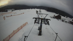 Dolní část sjezdovky Skiareálu Ramzová