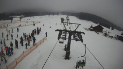 Dolní část sjezdovky Skiareálu Ramzová