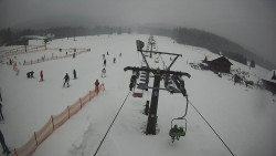 Dolní část sjezdovky Skiareálu Ramzová