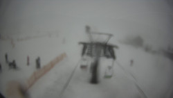 Dolní část sjezdovky Skiareálu Ramzová