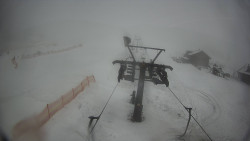 Dolní část sjezdovky Skiareálu Ramzová