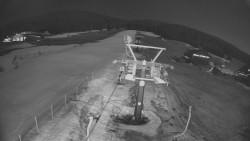 Dolní část sjezdovky Skiareálu Ramzová