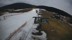 Dolní část sjezdovky Skiareálu Ramzová