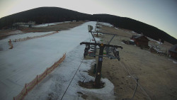 Dolní část sjezdovky Skiareálu Ramzová